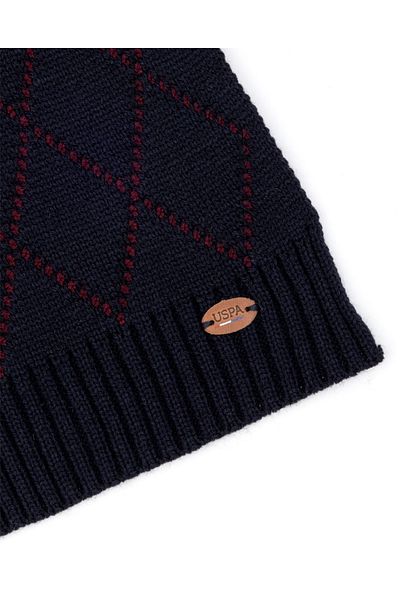 U.S. Polo Assn. U.S. Polo Assn. Eșarfă pentru bărbați bleumarin TURA.