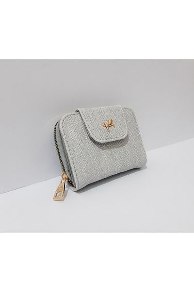 renkli çiçekler Women's Wallet Useful 12x9 CM Women's Wallet