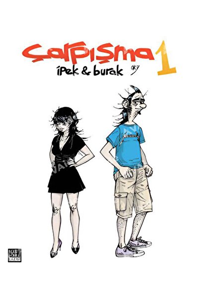 Genel Markalar Çarpışma İpek & Burak Cilt 1-2-3-4 Cilt Set (4 Ayrı Kitap)