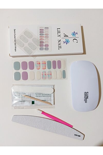 Lily Nail Kalıcı Oje / 3d Jel Tırnak Full Set Tırnak Bakım Yağı