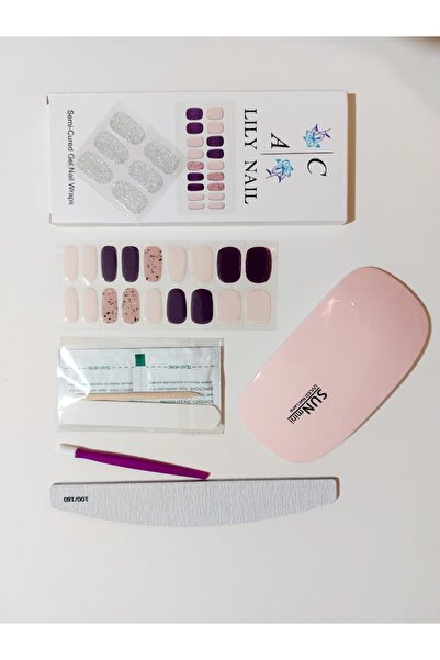 Lily Nail Kalıcı Oje / 3d Jel Tırnak Full Set Tırnak Bakım Yağı