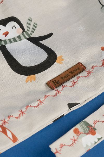 Best Bone Penguin and Snowman Patterned Surgical Bonnet