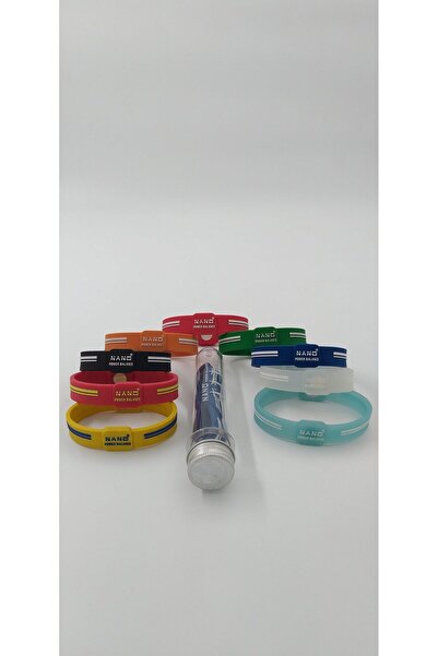 STAND MARKET Nano Power Balance Denge Bilekliği Siyah Beyaz