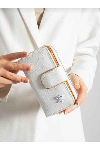 Polo Of Colors Women's Wallet with Coin and Card Compartments