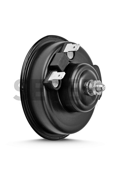 Seger Motosiklet Kornası Mega Kalın Ses Tekli Çift Fişli 12V 350Hz 105-118dB