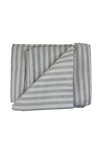 sethome collection STRIPED RIBBLELESS SATIN SHEET (3 DIFFERENT SIZES)