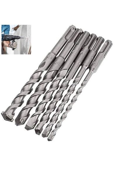 emalzeme sds matkap ucu seti 6mm 7mm 8mm 9mm 10mm 11mm12mm 7li kırıcı delici ...