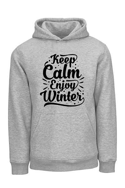 ADA BEBEK ÇOCUK Χριστουγεννιάτικο φούτερ - Keep Calm Απολαύστε τον χειμώνα