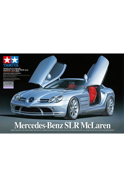 TAMIYA 1/24 Mercedes-Benz SLR McLaren Plastic Car Model Kit, Disassembled Hobby Set