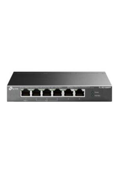 TP-LINK i-87 TL-SG1006PP 5 Port 4 Port Poe+ 10-100-1000 Mbps Switch Çelik Kasa
