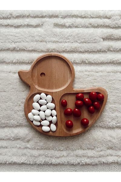 MSAY DUCK WOODEN PRESENTATION PLATE