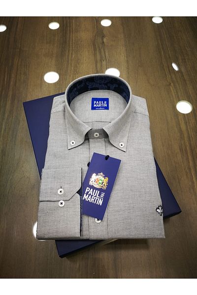 Paul Martin Canadian Gray Shirt