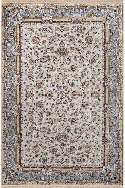 Rugs Modern Halı Gri Bej Temalı Geleneksel Motif Etnik Çiçek Desenli Kreatif ...