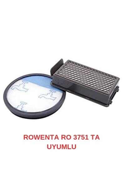 Lentebur34 قطع غيار مجموعة فلتر HEPA المتوافقة مع Rowenta RO 3751 TA Compact ...