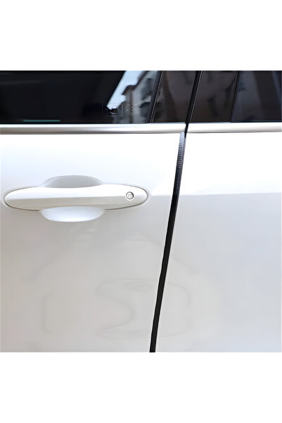 STS Oto Aksesuar Renault Toros Oto Araç Kapı Koruma Fitili 5metre Parlak Siyah Renk