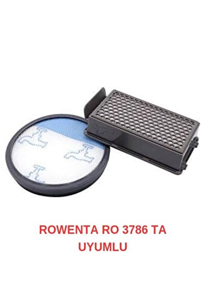 Lentebur34 قطع غيار مجموعة فلتر HEPA المتوافقة مع روينتا RO 3786 TA