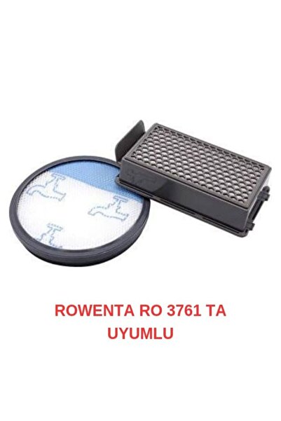 Lentebur34 قطع غيار مجموعة فلتر HEPA المدمجة المتوافقة مع Rowenta RO 3761 TA
