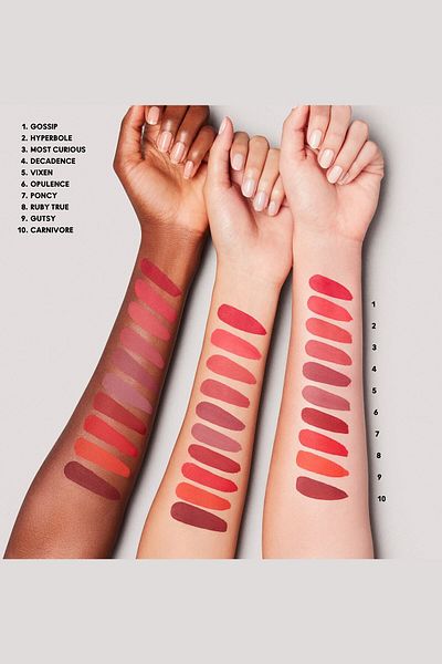 M.A.C Locked Kiss Ink 24hr Liquid Matte Lipstick - Ruby True - 4 ml shinee28