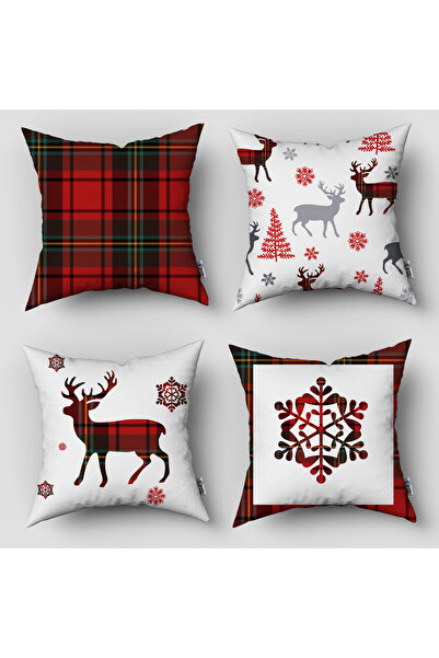 instababyrooms أغطية وسائد رمي مكونة من 4 قطع لمفهوم العام الجديد