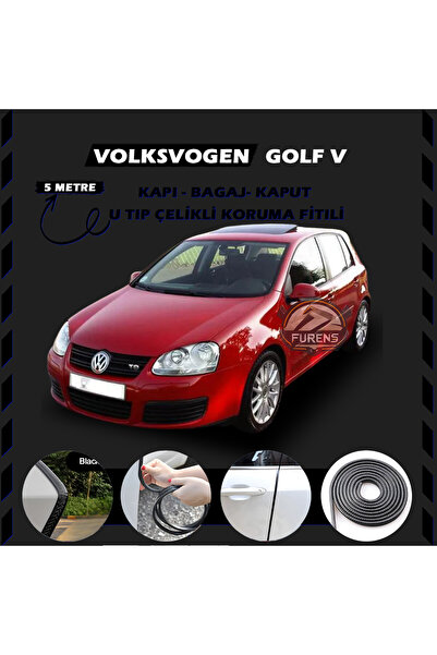 STS Oto Aksesuar Volksvogen Golf 5 Oto Araç Kapı Koruma Fitili 5metre Parlak ...