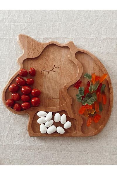 MSAY UNICORN WOODEN PRESENTATION PLATE