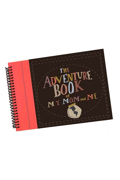 PAKLON كتاب مذكرات Mom and Me Adventure Book (ورقة داخلية سوداء)