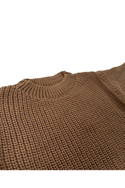 gogo bici Knitwear Sweater Flexible Unisex Baby Kids Thessaloniki Crew Neck 1-5 Years