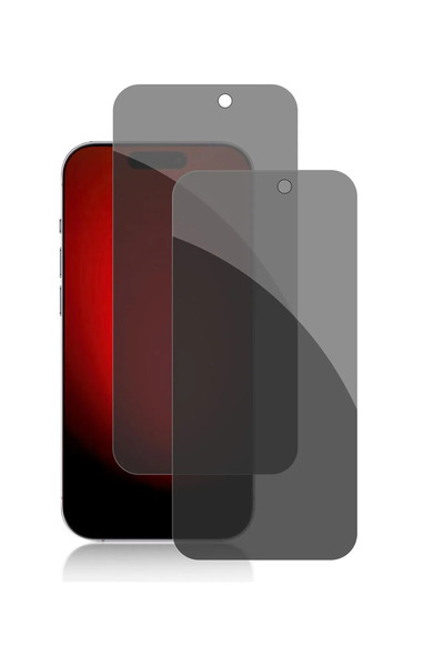 n noppax iPhone 15 Pro Max Uyumlu Privacy Hayalet Ekran Koruyucu Tam Kaplayan...