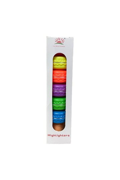 Modellino Various Types of Cıvıl Cıvıl Highlighter Pens Together Pick You Like It