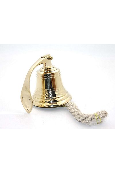 hediyeconcepti Wall Hanging All Brass Bell
