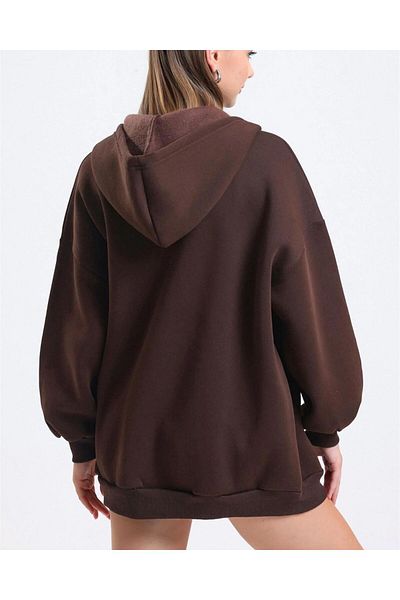 OLCMODA Unisex 3 Thread Raised Sweatshirt and Zippered Cardigan