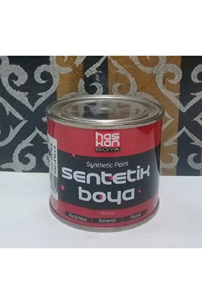 HASKAN BOYA HASKAN SENTETİK YAĞLI BOYA 500 GR SİYAH ( ASB )