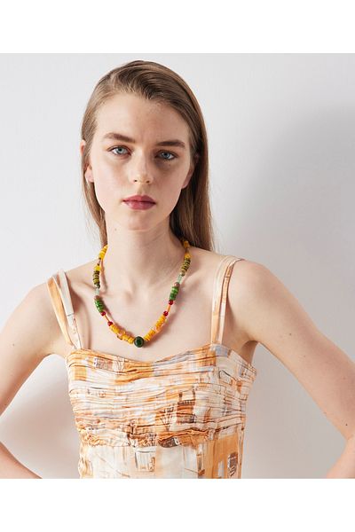 İpekyol Bustier mit abstraktem Muster