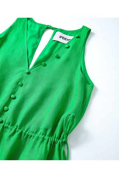 İpekyol Adjustable Waist Linen Dress