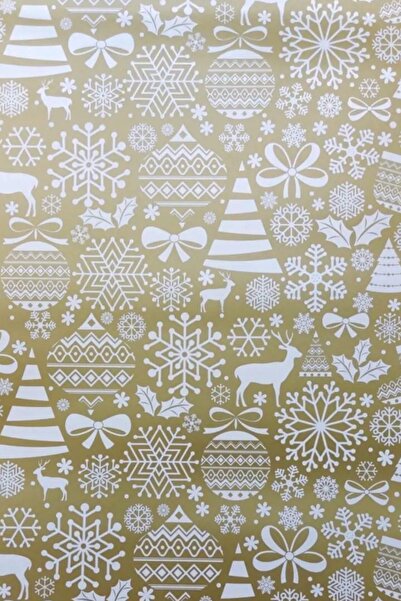 SEYFİKİRTASİYE ورق هدايا 50 سم × 10 متر - تغليف، لفة عيد الميلاد وعيد الحب