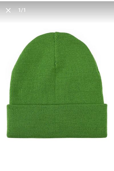 Nilbutik Unisex Folded Basic Beret Knitwear Autumn Winter