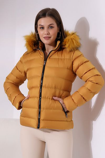 Talsmoda PALĂ CU GLUGA DE CULOARE MUSTARD Umplut cu MICROJEL PLUȘ CU APĂ ȘI VÂNT