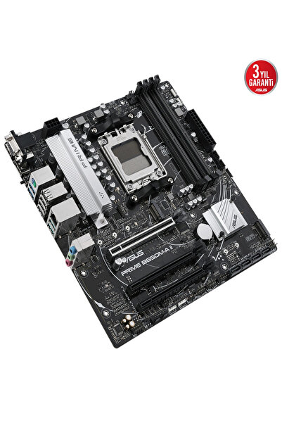 ASUS PRIME B650M-A II AMD B650 AM5 DDR5 6400 USB3.2 AURA RGB 2.5Gbit LAN mATX