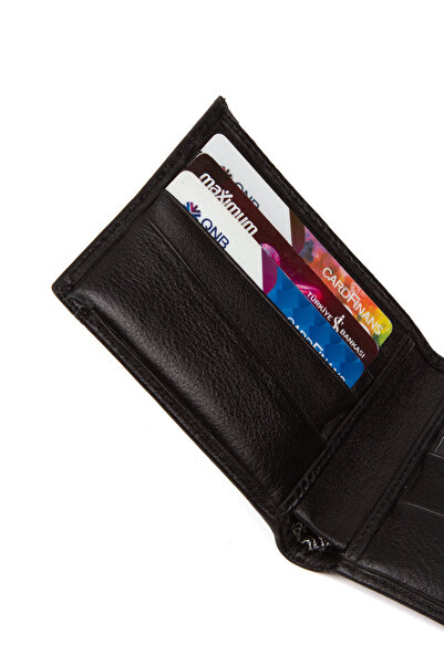 jön Genuine Leather Men's Wallet with Card Holder