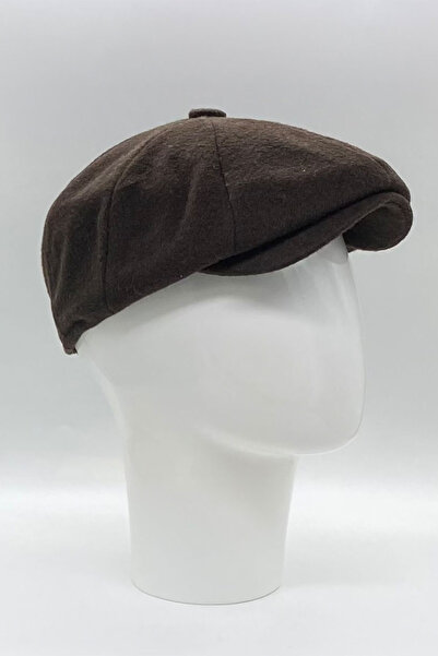 Hoppe Kışlık Kaşe Ingiliz Stili 8 Parçalı Peaky Blinders Kasket Şapka