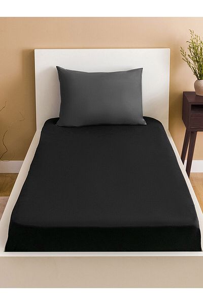 MERTİM Elastic Cotton Ranforce Fabric Sheet And Pillow Case