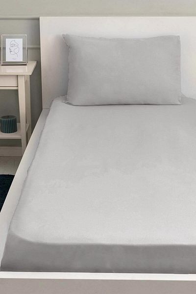 MERTİM Elastic Cotton Ranforce Fabric Sheet And Pillow Case