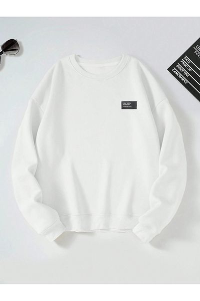 viperkombin Oversize Unisex Φούτερ Βαμβακερό εσωτερικό