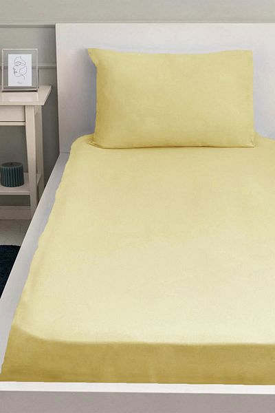 MERTİM Elastic Cotton Ranforce Fabric Sheet And Pillow Case