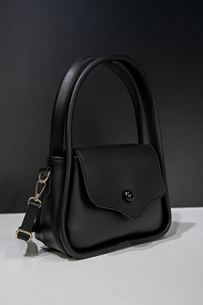 Blank Τσάντα χειρός και ώμου Porto με επένδυση και κλείσιμο με κουμπί, με εξω...