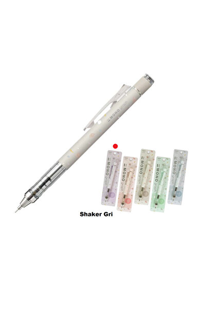 Pera Sanat Tombow Terrazzo Gri Desenli 0.5 Uçlu Shaker Kalem