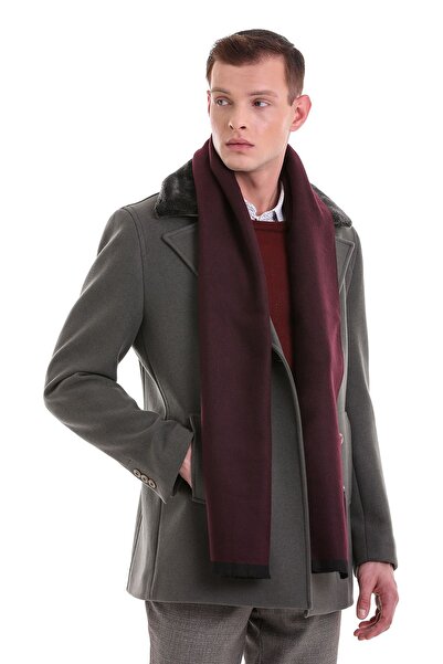 Hatemoğlu Black Plain Double Sided Thin Scarf