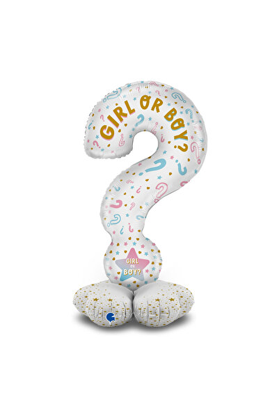 Kokoş Parti Cinsiyet Partisi Dev Soru İşareti Question Mark Gender Reveal Gra...