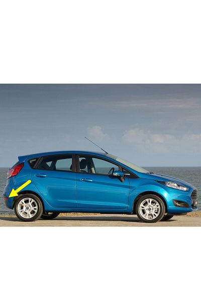 Bisra Rear Bumper Right Reflector for Ford Fiesta 2013-20161552730