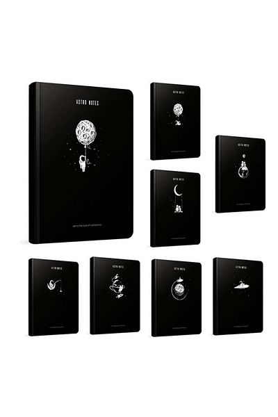Gıpta Astro Notes A5 Stitched Hard Cover Notebook 120yp Ruled 5405